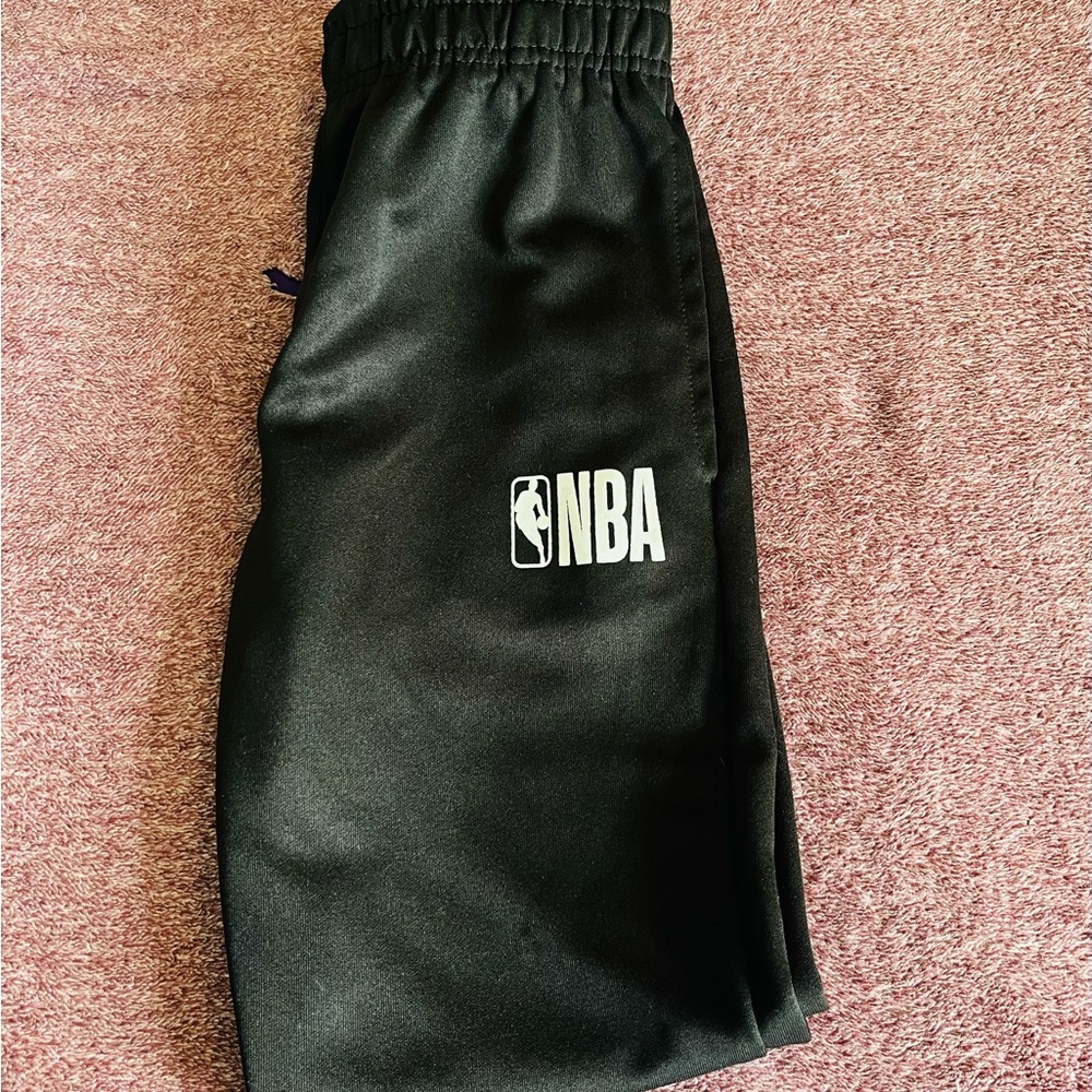 NBA Kids Black Sweatpants
